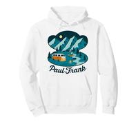 Paul Frank Camping Julius La Testa di Scimmia Felpa con Cappuccio