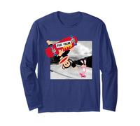 Paul Frank Julius E Bunny Girl Skateboarding Maglia a Manica