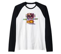Paul Frank Julius Monkey Bunny Girl Worry Bear Maglia con Maniche Raglan