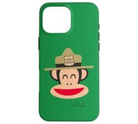 Paul Frank Julius The Monkey Happy Camper Park Ranger Cappello Custodia per iPhone 16 Pro Max