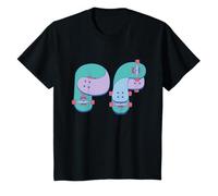 Paul Frank PF Green & Purple Skateboards Bambini Maglietta