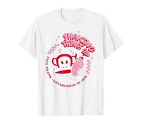 Paul Frank Red Julius Monkey scuotendo le cose milkshake Maglietta