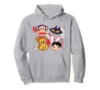 Paul Frank Retro 1995 Julius The Monkey & Co. Heads Felpa con Cappuccio
