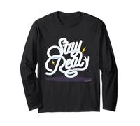 Paul Frank Stay Real Bubble Testo Maglia a Manica