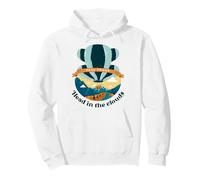 Paul Frank - Testa di Mongolfiera tra Le Nuvole Felpa con Cappuccio