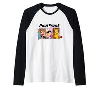 Paul Frank Trio Julius Monkey Bunny Girl e Worry Bear Maglia con Maniche Raglan