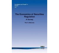 Paul G. Mahoney Paul G. Mahoney (a The Economics of Securities Regu (Tascabile)