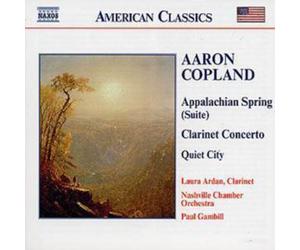 Paul Gambill Clarinet Concerto, Appalachian Spring (Gambill, Ardan) (CD) Album