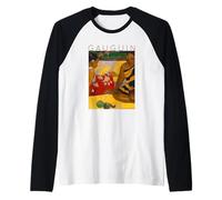Paul Gauguin - Parau Api - Quali Notizie Maglia con Maniche Raglan