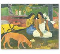 Paul Gauguin Poster piacere Tela di canapa Arte della parete Pittura astratta impressionista Paul Gauguin Stampe per la decorazione della parete domestica Immagine 40x50 cm senza cornice