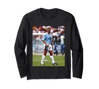 Paul Gazza Gascoigne Gioca a Calcio per la Lazio 1992 Maglia a Manica