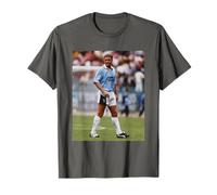 Paul Gazza Gascoigne Gioca per la Lazio Football 1992 Maglietta