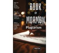 Paul Gee Book Of Mormon Plagiarism (Tascabile)