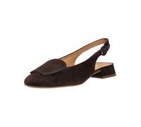 Paul Green Peeptoes & Slingpumps 6090-089 in pelle grezza marrone, marrone, 40.5 EU