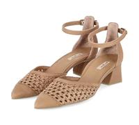 Paul Green Donna - Peeptoes & Slingpumps 3856-009 in marrone forato/intrecciato, marrone, 38.5 EU