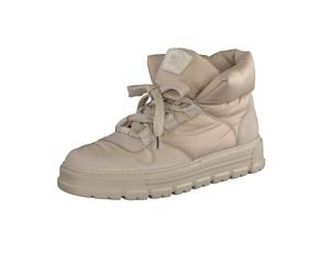 Paul Green Donna Sneaker 5214, Signora Sneaker Alte Larghezza: Normale (Wms),Stivali Allacciati,Mid-Cut,Beige (Almond.Sabbia),38 EU / 5 UK