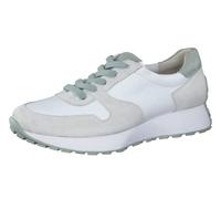 Paul Green Donna Sneaker 5238, Signora Sneaker Basse Larghezza: Normale (Wms),Scarpa Bassa,Scarpe da Strada,Weiß/Mint (Black),37.5 EU / 4.5 UK