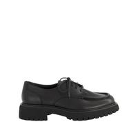 Paul Green Scarpe da donna con lacci 1237-008, in pelle liscia, colore nero, Nero , 39 EU