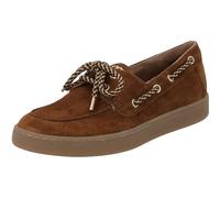 Paul Green Scarpe stringate da donna 1185-008 in pelle grezza marrone, marrone, 38 EU
