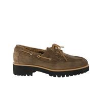 Paul Green Scarpe stringate da donna 1186-008 in pelle grezza marrone, marrone, 41 EU