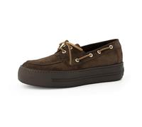 Paul Green Sneaker da donna 1197-070 in pelle grezza marrone, marrone, 37.5 EU