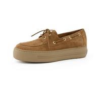 Paul Green Sneaker da donna 1197-072 in pelle grezza marrone, marrone, 41 EU