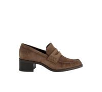 Paul Green Sneaker da donna 1260-005 in pelle scamosciata marrone | décolleté marroni, scarpe slip-on, effetto mocassino, scarpe da donna