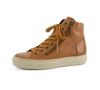 Paul Green Sneaker da donna 4024-350 in pelle liscia marrone, Marrone 35, 43 EU