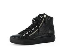 Paul Green Sneaker da donna alta, Nero 34x, 38.5 EU