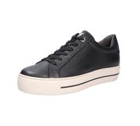 Paul Green - Sneaker stringate in pelle pregiata - - Shoes - Donna - Nero - 40 EU