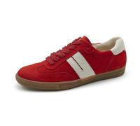 Paul Green Sneakers da donna, scarpe da ginnastica basse, rosso, 10 pezzi, 38 EU