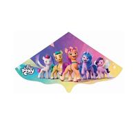 Paul Günther 1215 - Aquilone per Bambini con Motivo My Little Pony, Aquilone a Linea Singola in Robusta Pellicola PE, per Bambini a Partire dai 4 Anni, con Maniglia di avvolgimento e Corda
