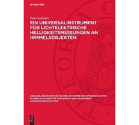 Paul Guthnick Ein Universalinstrument Für Lichtelektrische He (Copertina rigida)