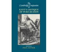 Paul Guyer The Cambridge Companion to Kant's Critique of Pure Reaso (Tascabile)