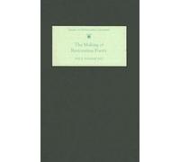Paul Hammond The Making of Restoration Poetry (Copertina rigida)