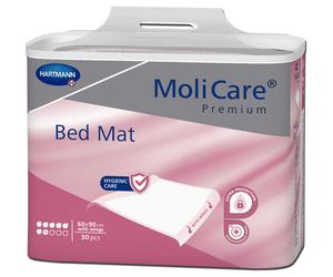 Paul Hartmann TRAVERSA PER INCONTINENZA MOLICARE BED MAT 7 GOCCE ASSORBENTE MONOUSO 60X180 CON ALI 30 PEZZI