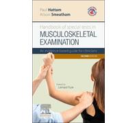 Paul Hattam Alison Handbook of Special Tests in Musculoskeletal Exa (Tascabile)