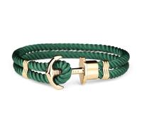 Paul Hewitt Bracciale PH-PH-N-G-G Verde, Grande, Nylon Oro giallo, Nessuna pietra preziosa
