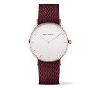 Paul Hewitt Orologio Unisex Analogico Al quarzo con cinturino Nylon PH-SA-R-ST-W-19M