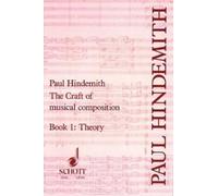 Paul Hindemith Craft Of Musical Composition 2 (Tascabile)