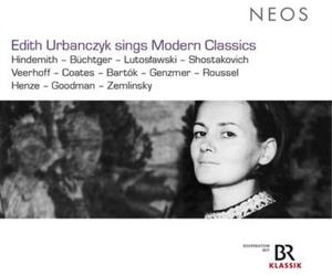 Paul Hindemith Edith Urbanczyk Sings Modern Classics Album