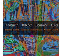 Paul Hindemith Hindemith/Blacher/Genzmer/Eisler (CD) Album