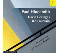 Paul Hindemith Hindemith: Cello and Piano Works, Op. 8, 11.3, 25.3, Meditat (CD)