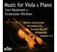 Paul Hindemith Music for Viola & Piano (CD) Album