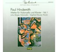 Paul Hindemith Paul Hindemith: Werke Für Violoncello Und Klavier - Volume 1 (CD)