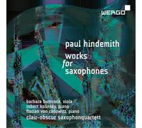 Paul Hindemith Paul Hindemith: Works for Saxophones (CD) Album