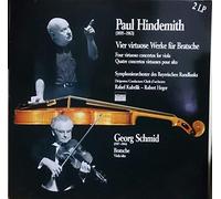 Paul Hindemith - Vier Virtuose Werke Für Bratsche