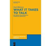 Paul Ibbotson What it Takes to Talk (Tascabile)