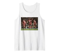 Paul Ince festeggia Il Gol del Liverpool 1998 Coppa del Mondo di Calcio Canotta