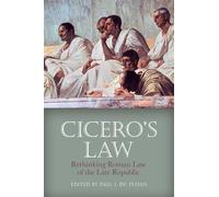 Paul J. du Plessis Cicero's Law (Tascabile)